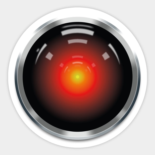 2001 – HAL Sticker by GraphicGibbon